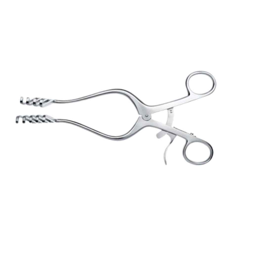 Wullstein Endaural Retractor Sharp Curved Alira Medical Devices