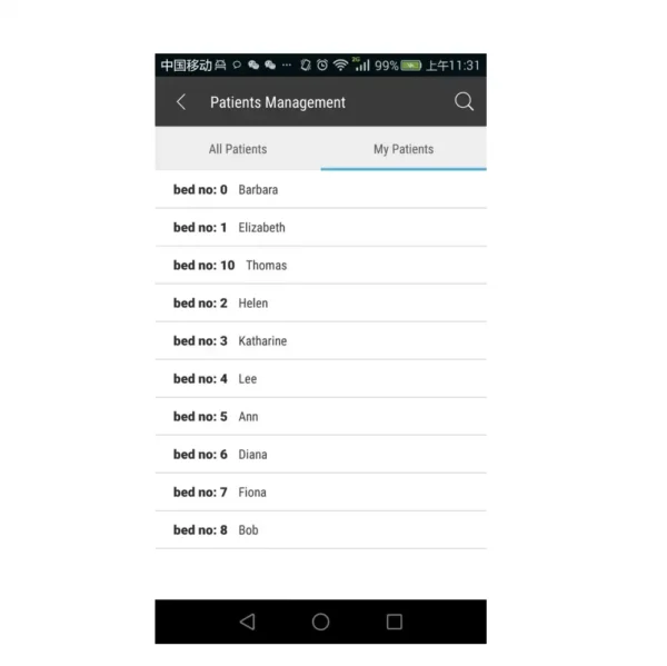 Mobile App for BeneVision Central Monitoring Station - Image 2